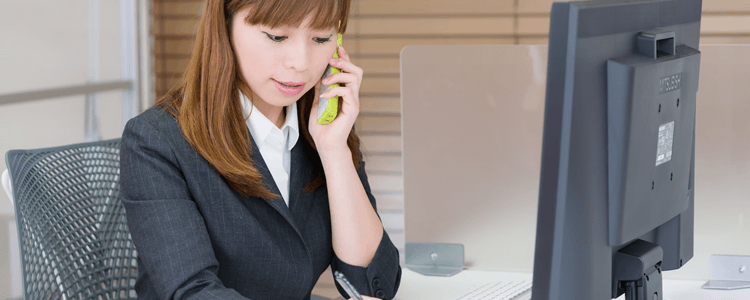 聞きたいことをすぐに聞ける電話サポート
