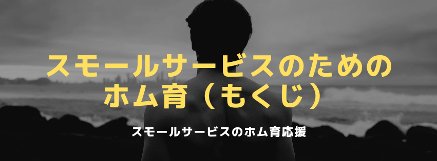 スモールサービスのためのホム育（もくじ）