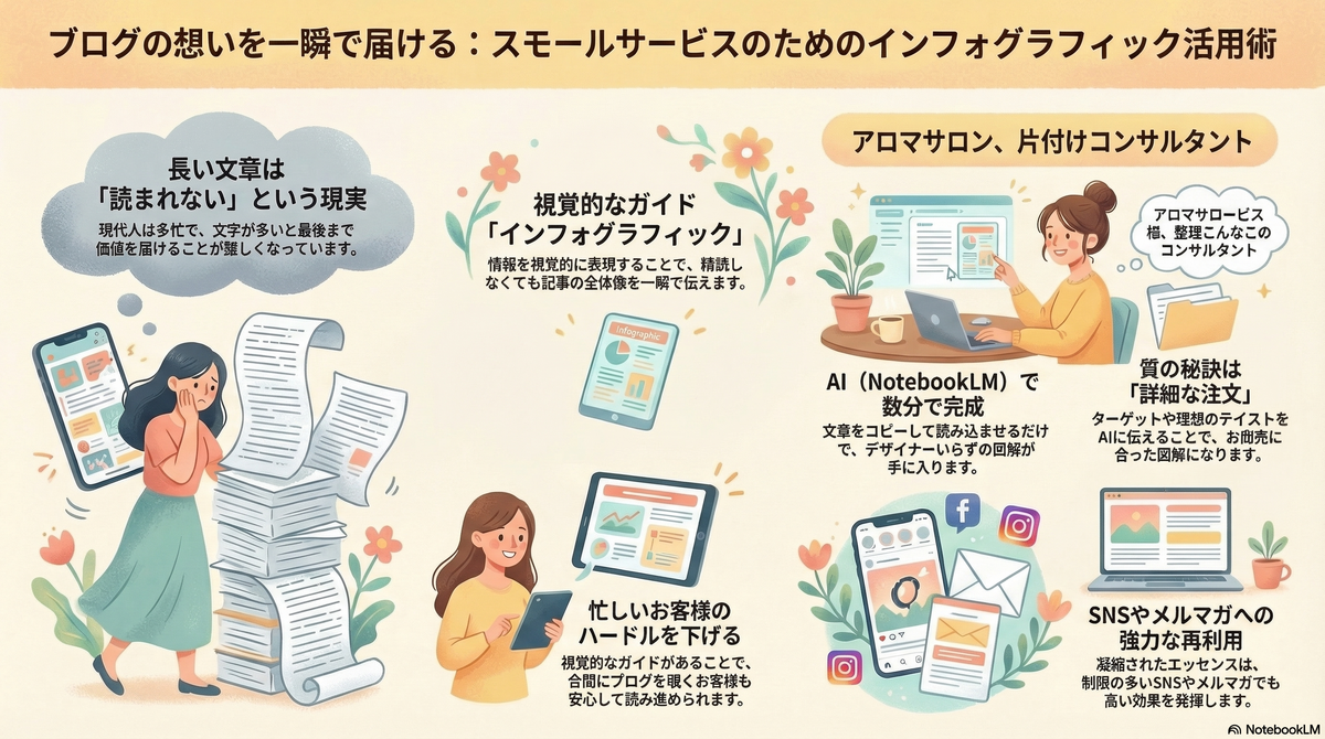 インフォグラフィックスがブログの解像度を爆上げする