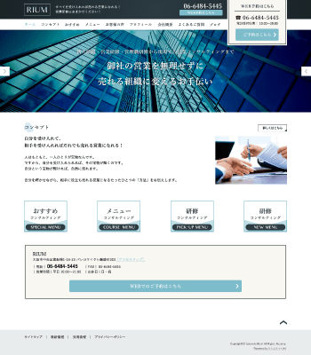 税理士・研修講師向けデザインスキン（type088-21）