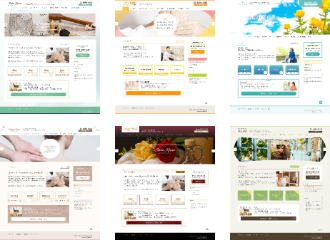 プロが作成した土台を活用するからプロ級のホームページに