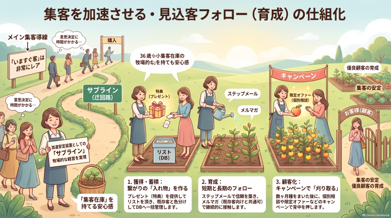 集客を加速させる・見込客フォロー（育成）の仕組化【集客卒業セミナー】