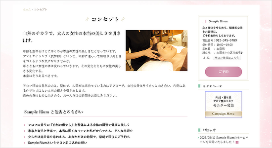 公開画面